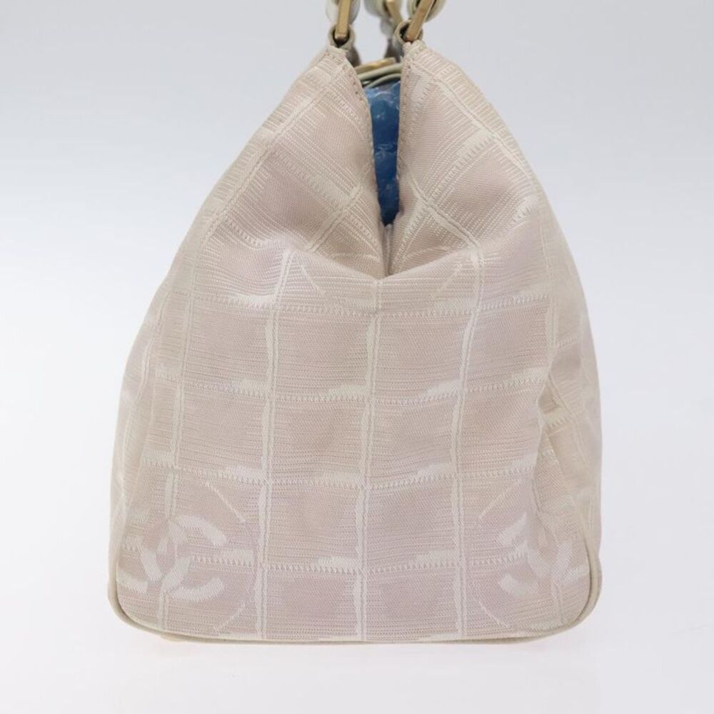 Chanel Travel Line Pink Nylon Handbag (Pre-Owned) - Picture 4 of 16